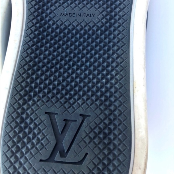 Louis Vuitton Authentic Monogrammed Denim Slip Ons…Sz: 7.5….Great Condition - Picture 3 of 8